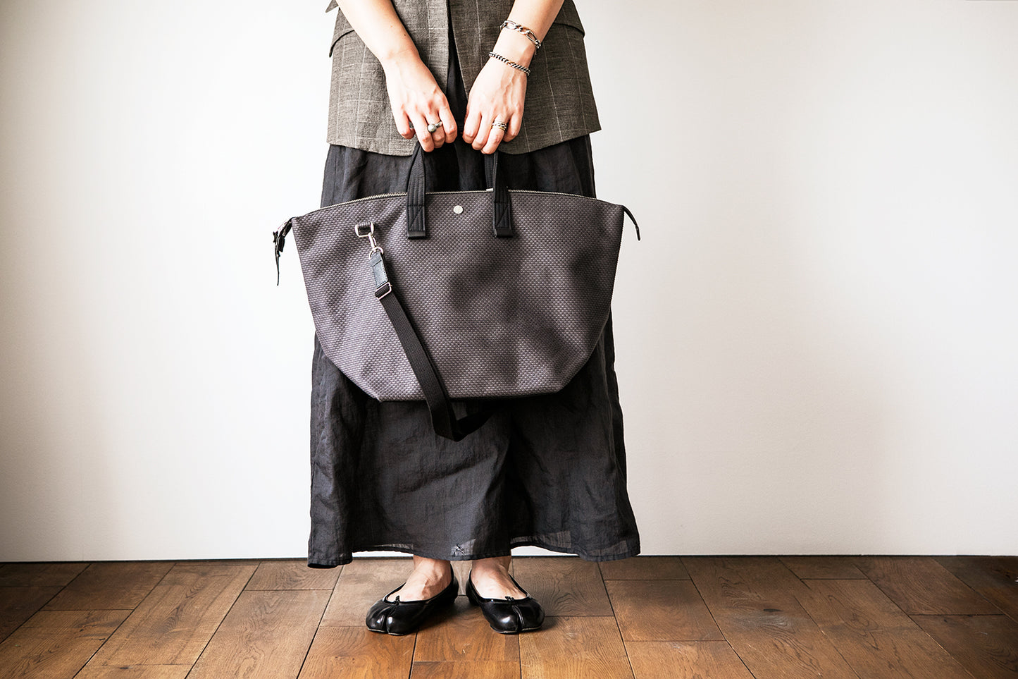 N°32 Bowler bag medium + Shoulder strap