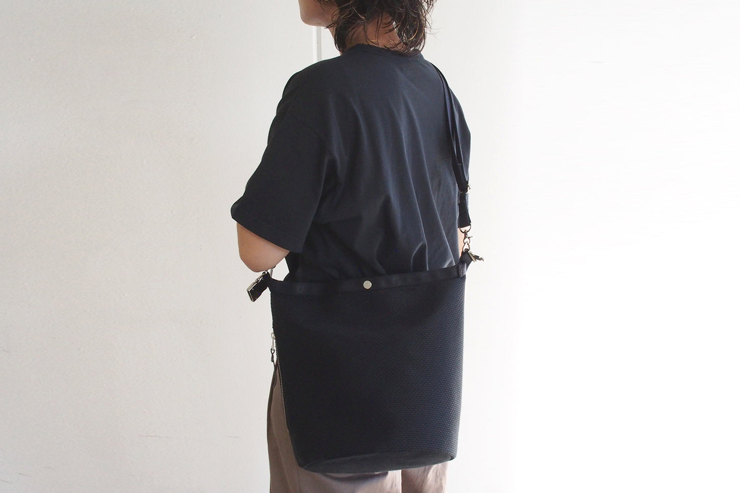 N°76 Roll top bag medium