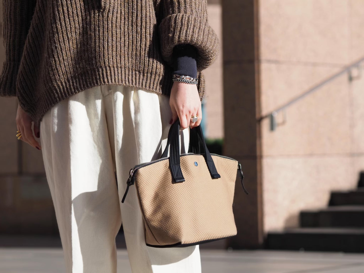 N°33 Bowler bag small + Shoulder strap