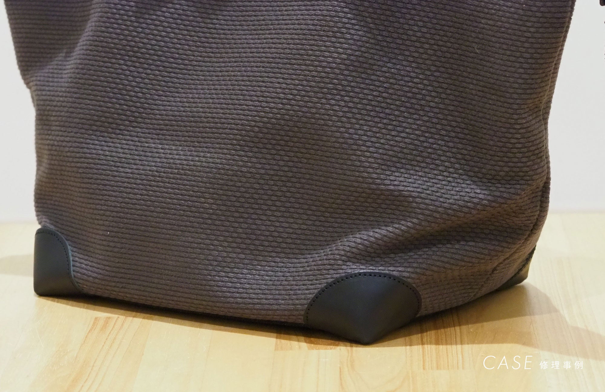 ボトム角レザー補強